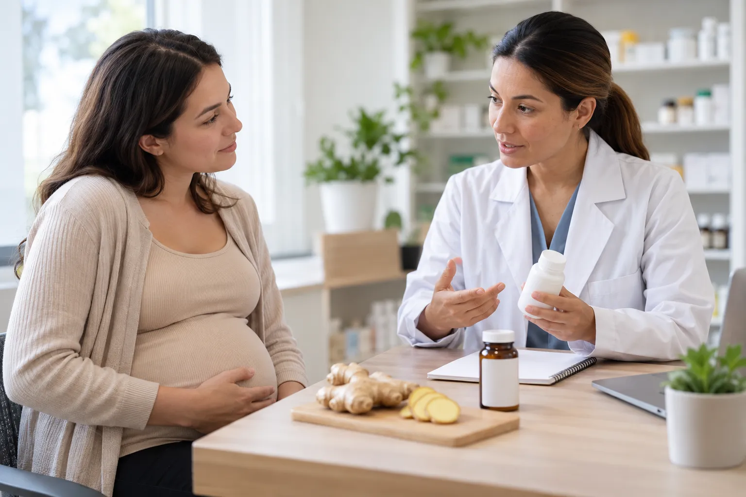 A careful consultation about ginger supplements and medicines