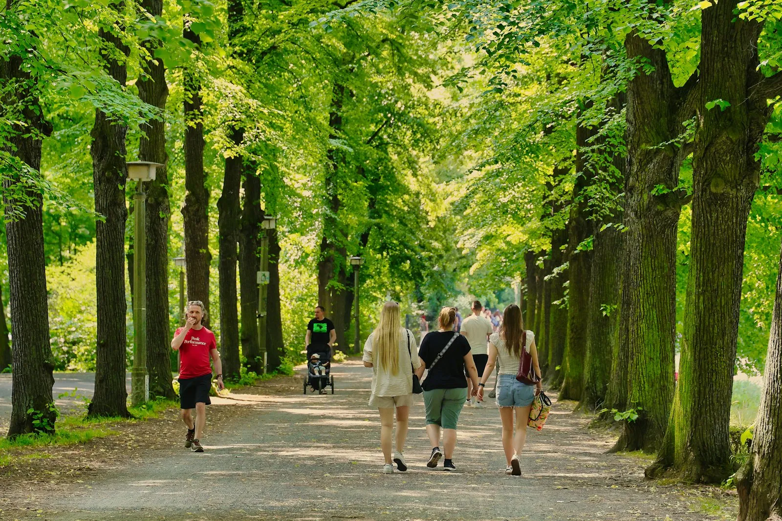 Adult taking a quiet walk after work to create space before the evening